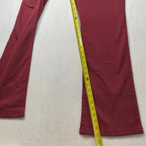 COSMIC BLUE LOVE Women’s RUST Flare Jeans SIZE 32 Tall - Picture 3 of 9
